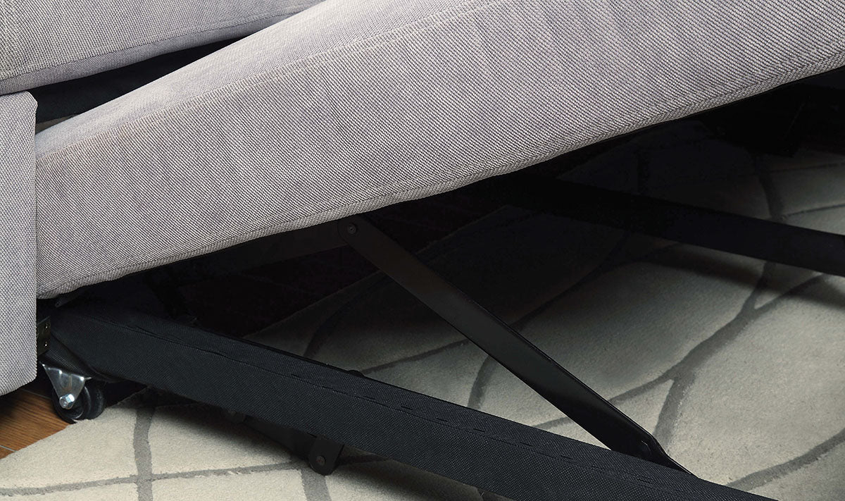 Ashely Contemporary L-Shape Sectional in Gray
