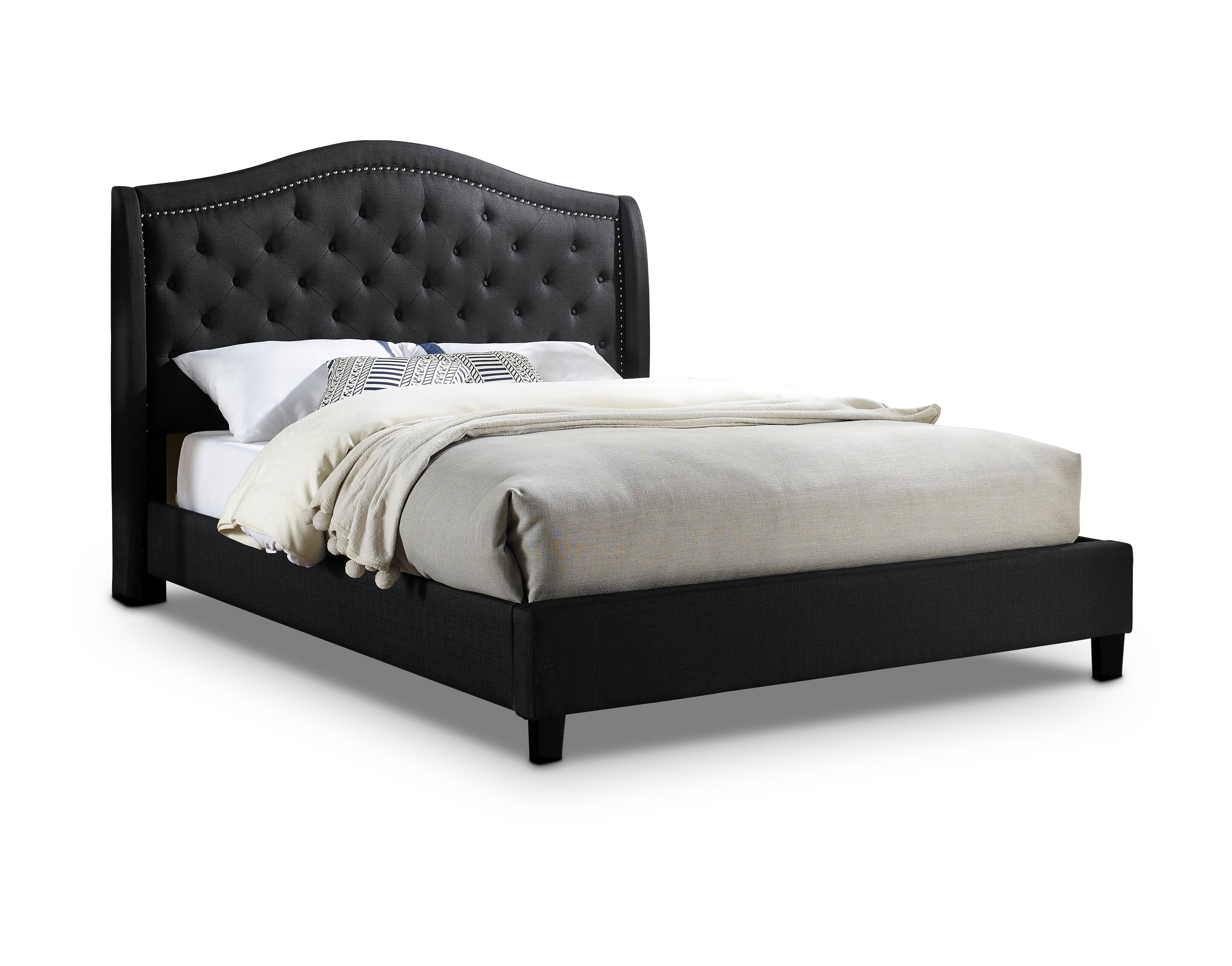 Bantris Tufted Full Bed in Black
