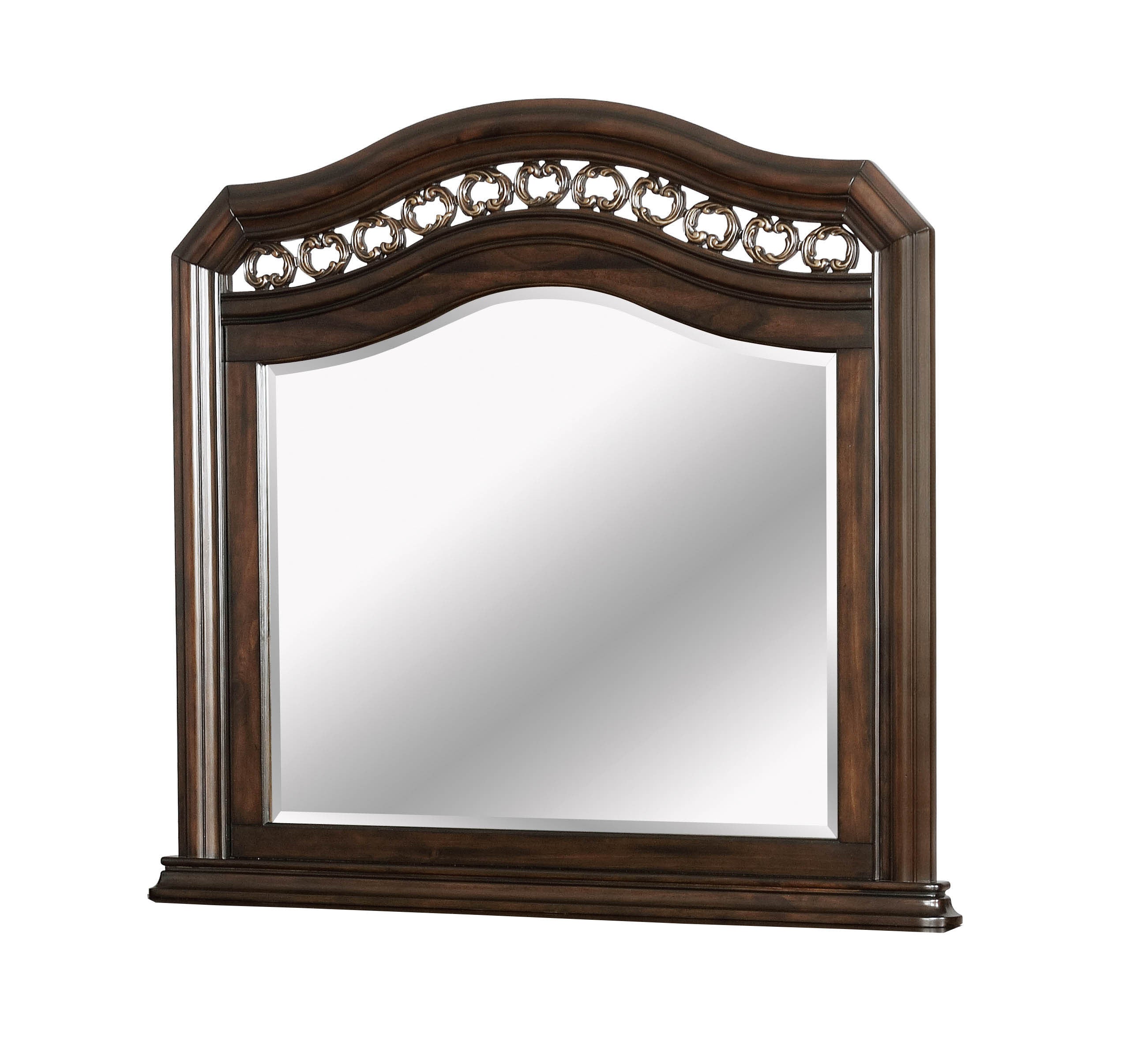Vayela Traditional Wood Framed Mirror