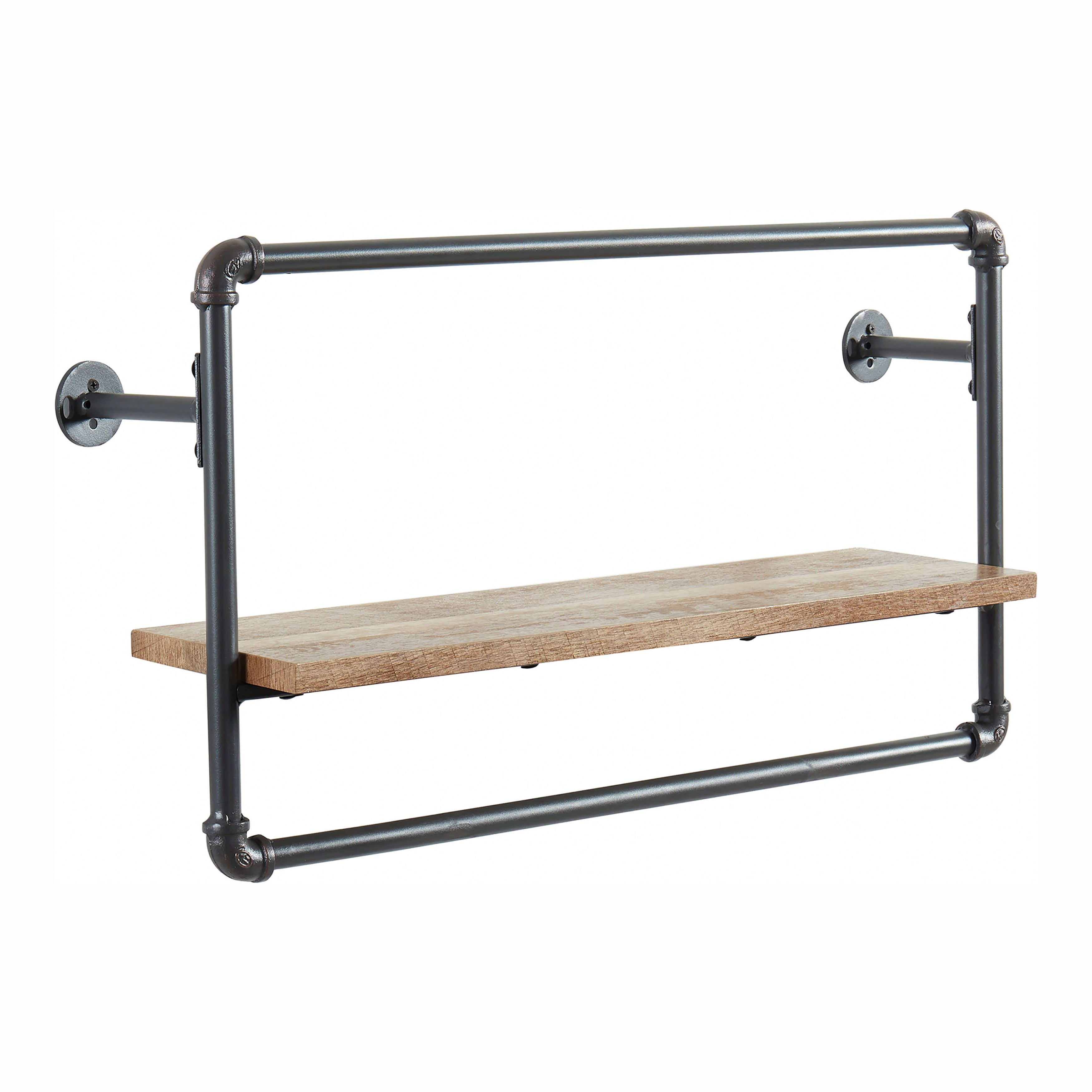 Alvara Metal Frame Wall Shelf A