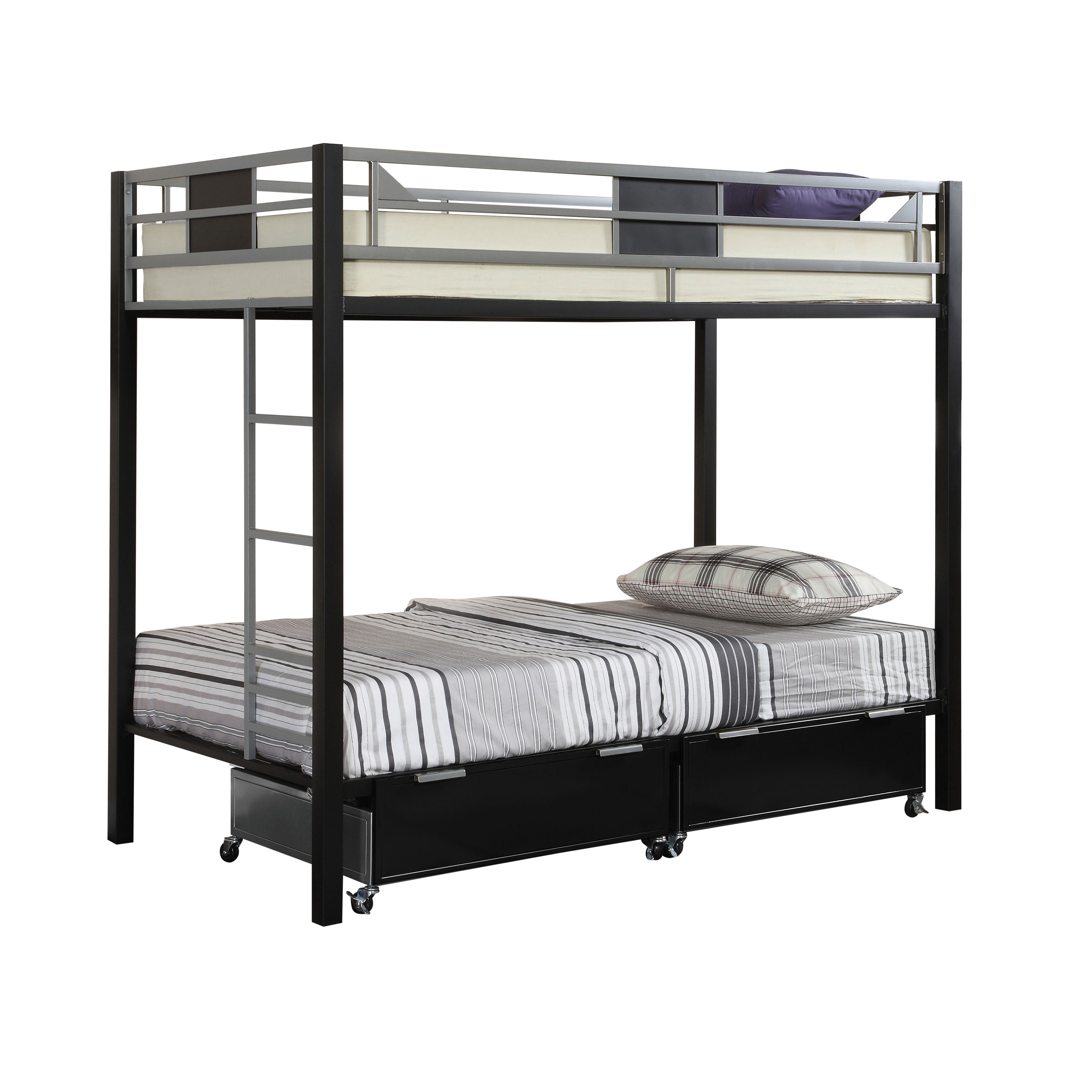Kapla Contemporary Metal Bunk Bed