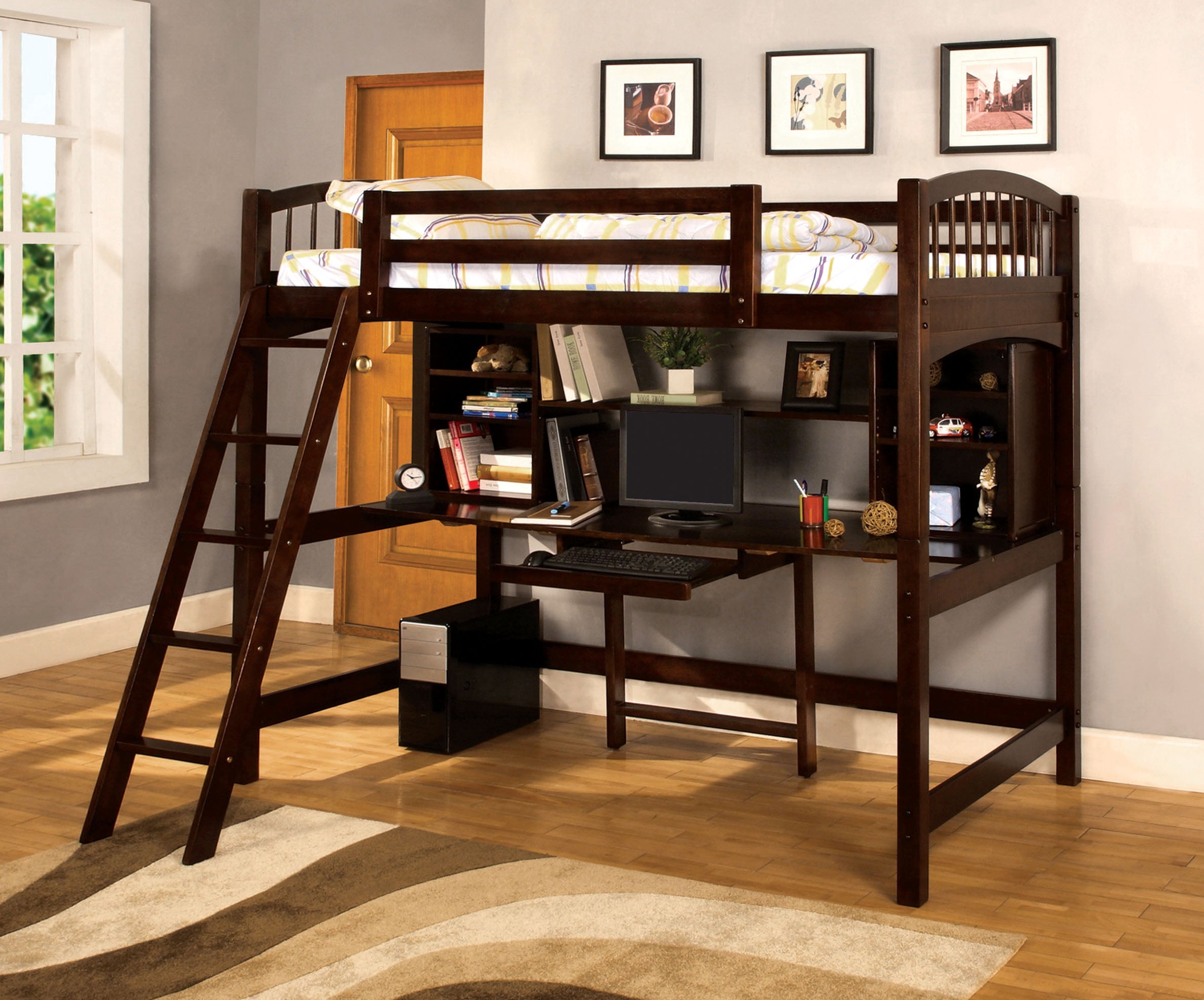 Taliba Cottage Solid Wood Loft Bed
