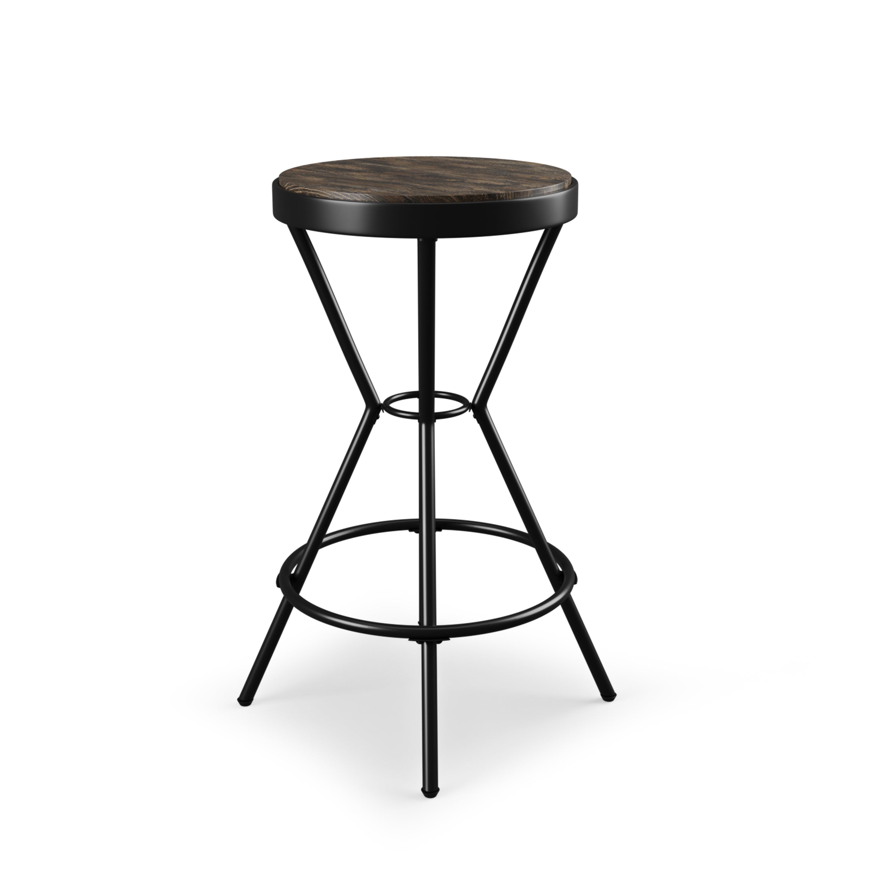 Blaney Industrial Metal Frame Bar Stool