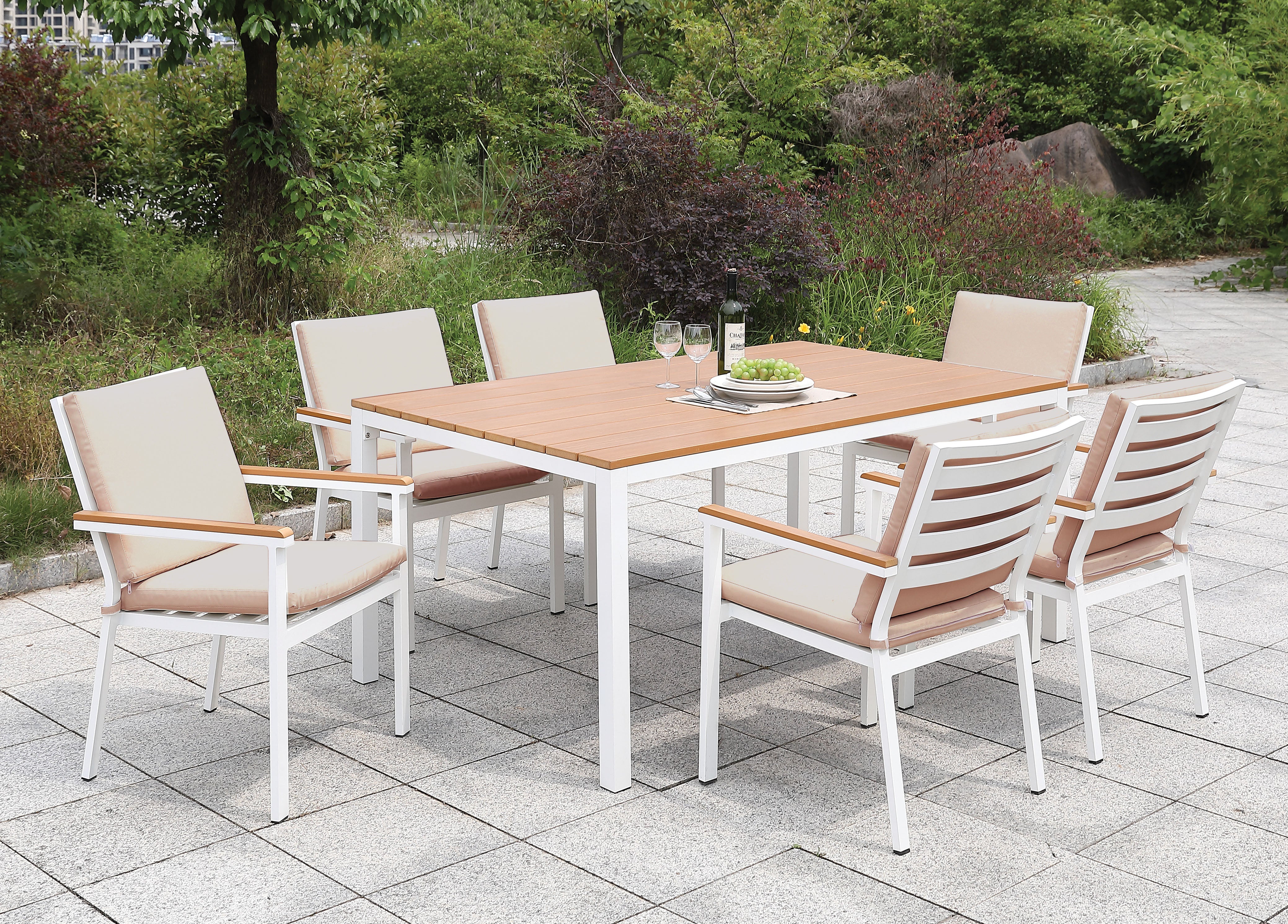 Tinna Patio Arm Chairs (Set of 2)