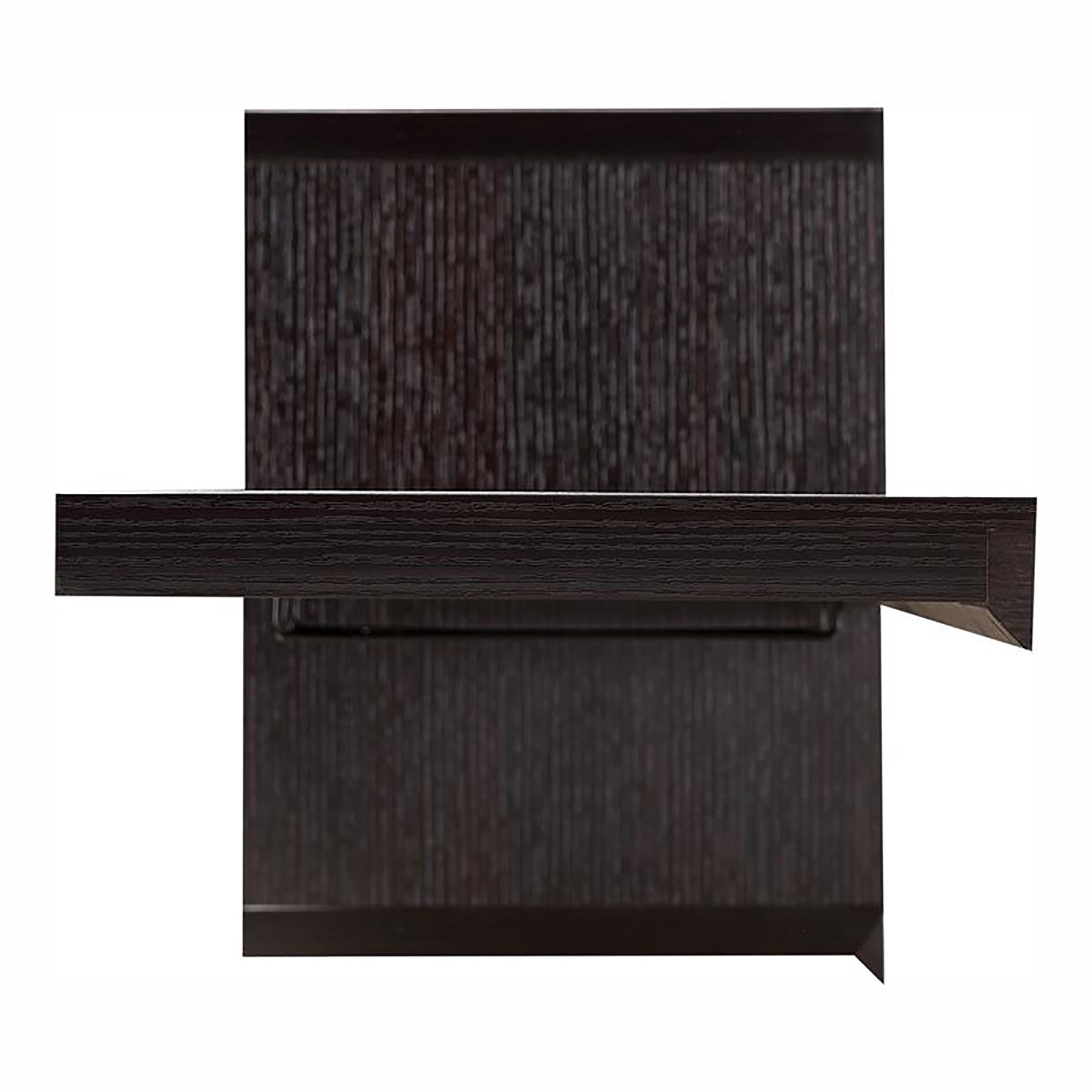 Reichart Wall-Mounted Wine Rack in Espresso