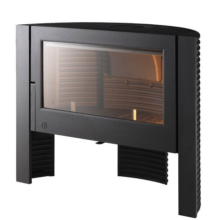 Invicta Itaya 41" Contemporain Freestanding Cast Iron Wood Burning Stove