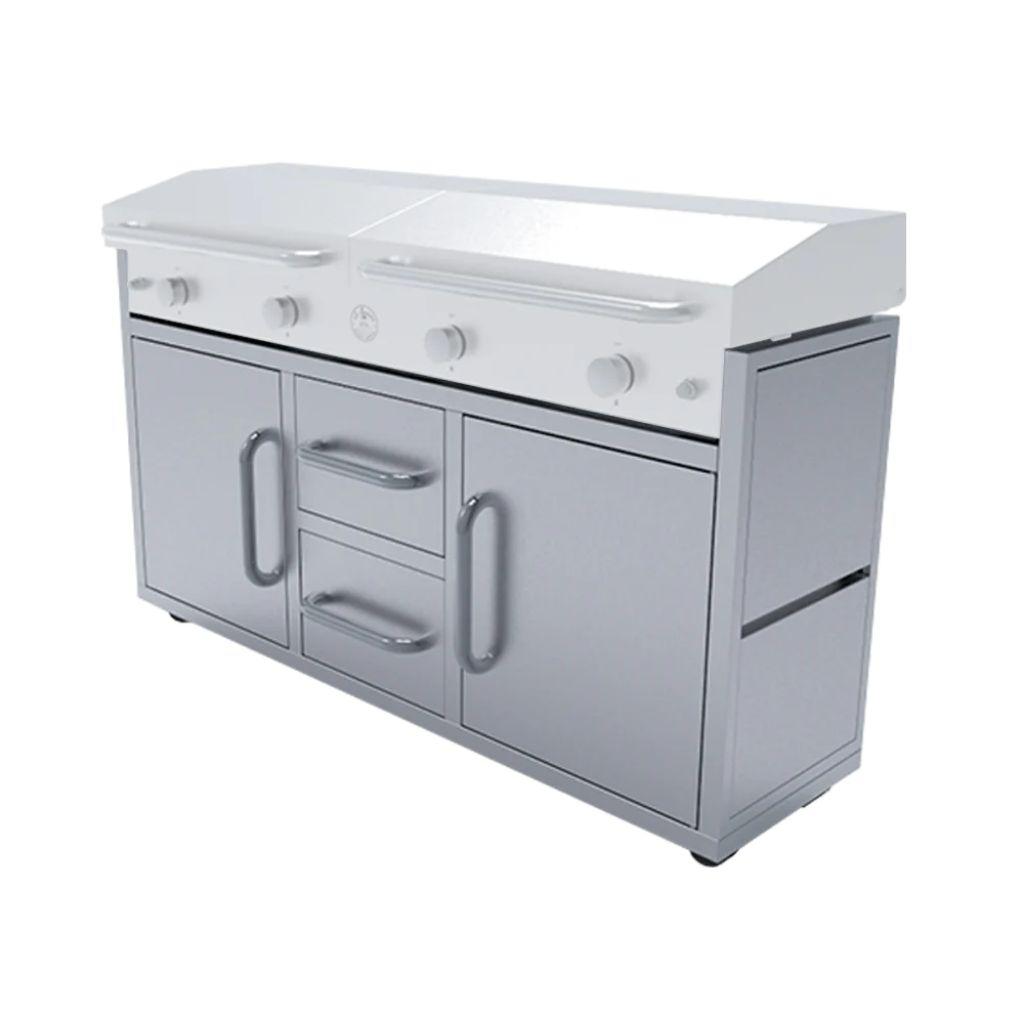 Le Griddle Portable Cart for The Grand Texan 41" Griddle – Stainless Steel