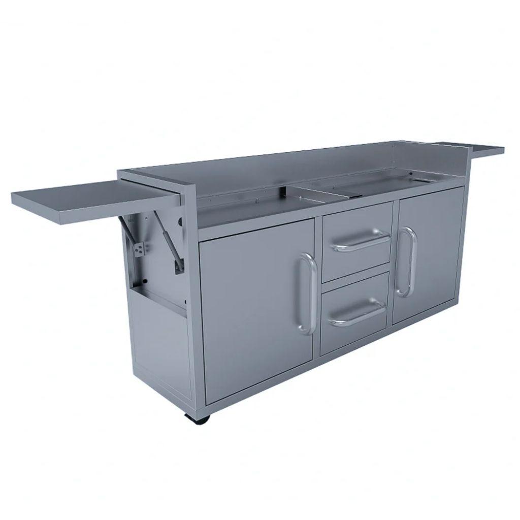 Le Griddle Portable Cart for The Grand Texan 41" Griddle – Stainless Steel