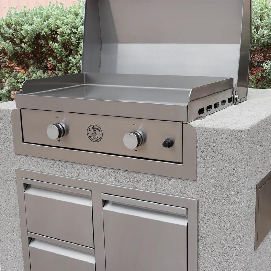 Le Griddle Trim Kit for The Big Texan GFE105 Built-In Griddles – Stainless Steel