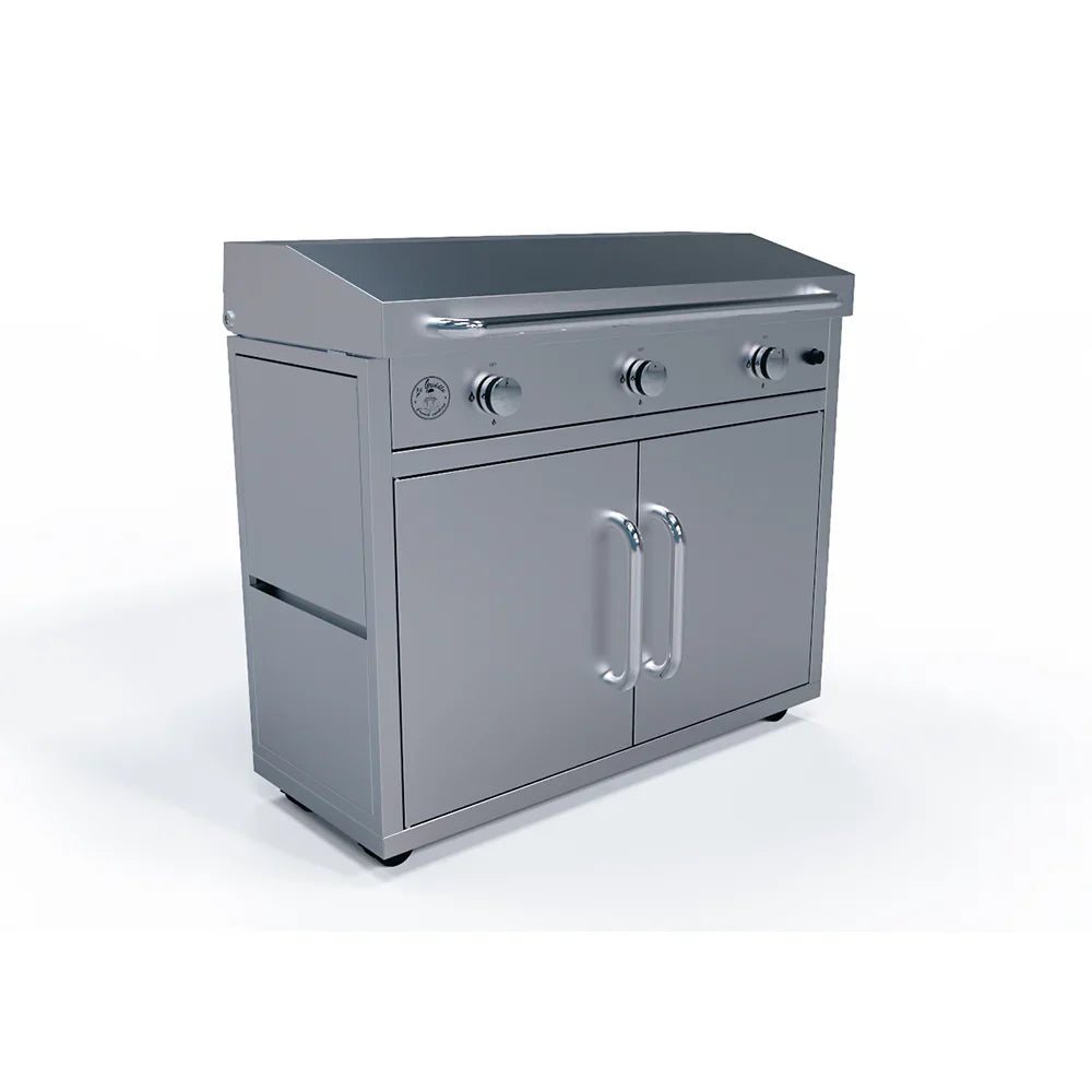 Le Griddle Portable Cart for Ultimate Griddles – Heavy-Duty Stainless Steel