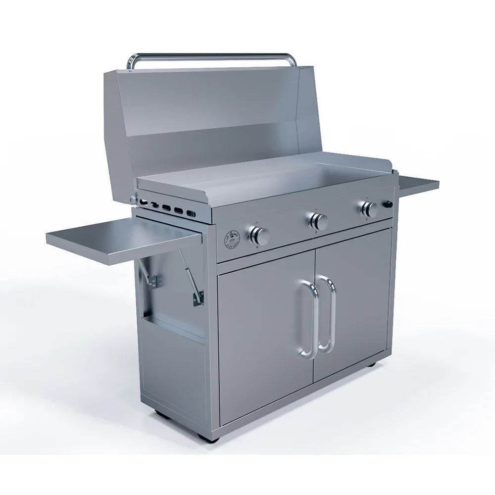 Le Griddle Portable Cart for Ultimate Griddles – Heavy-Duty Stainless Steel