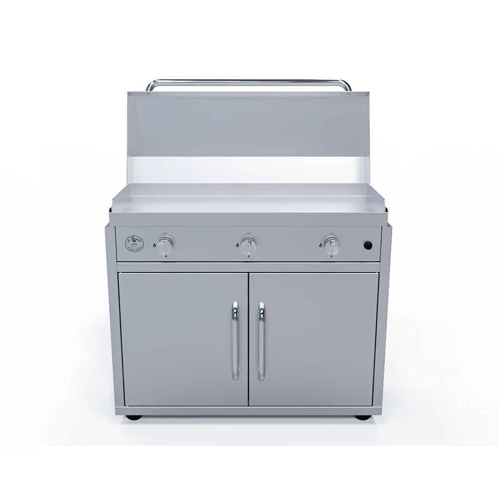 Le Griddle Portable Cart for Ultimate Griddles – Heavy-Duty Stainless Steel