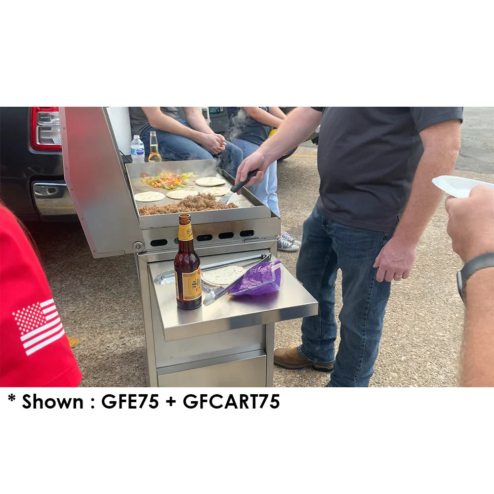 Le Griddle Portable Cart for Ultimate Griddles – Heavy-Duty Stainless Steel