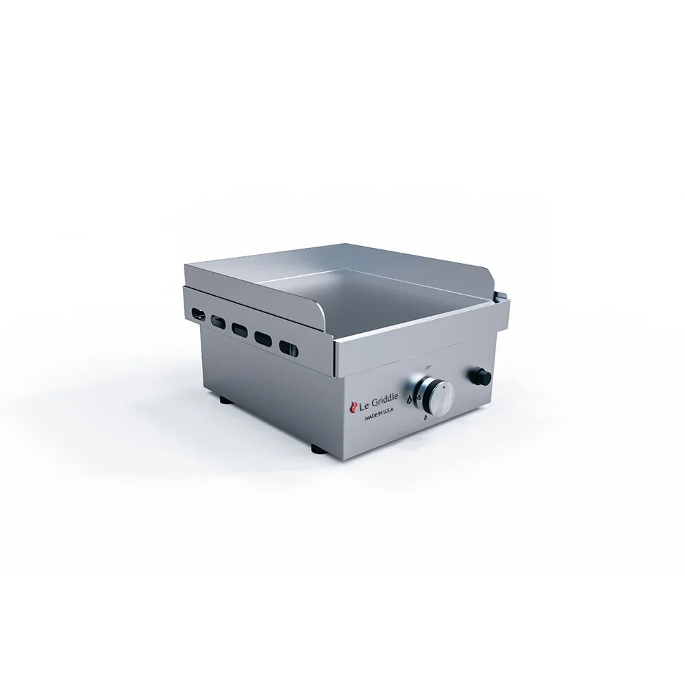 Le Griddle 16” Wee Griddle – 1 Burner Gas with Dual Plate Cooking System