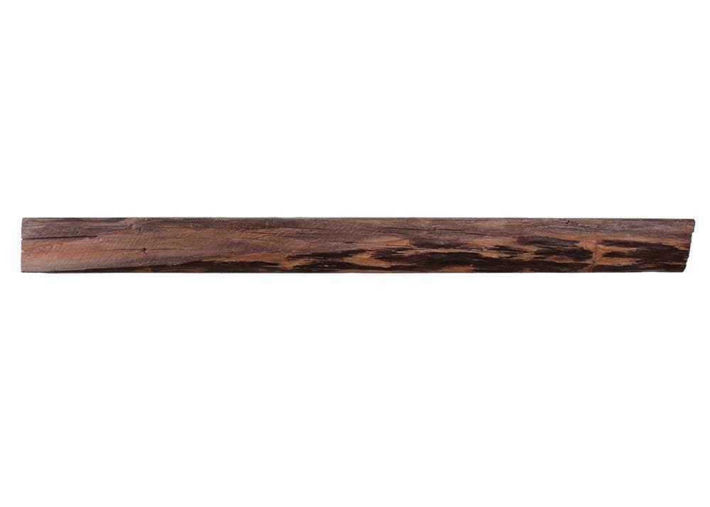 Lexington Hearth Cabin Pine 72" Hand-Painted Non-Combustible Maduro Mantel Shelf Kit