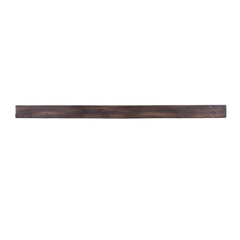 Lexington Hearth Flat Sawn Beam 60" Hand-Painted Non-Combustible Maduro Mantel Shelf Kit