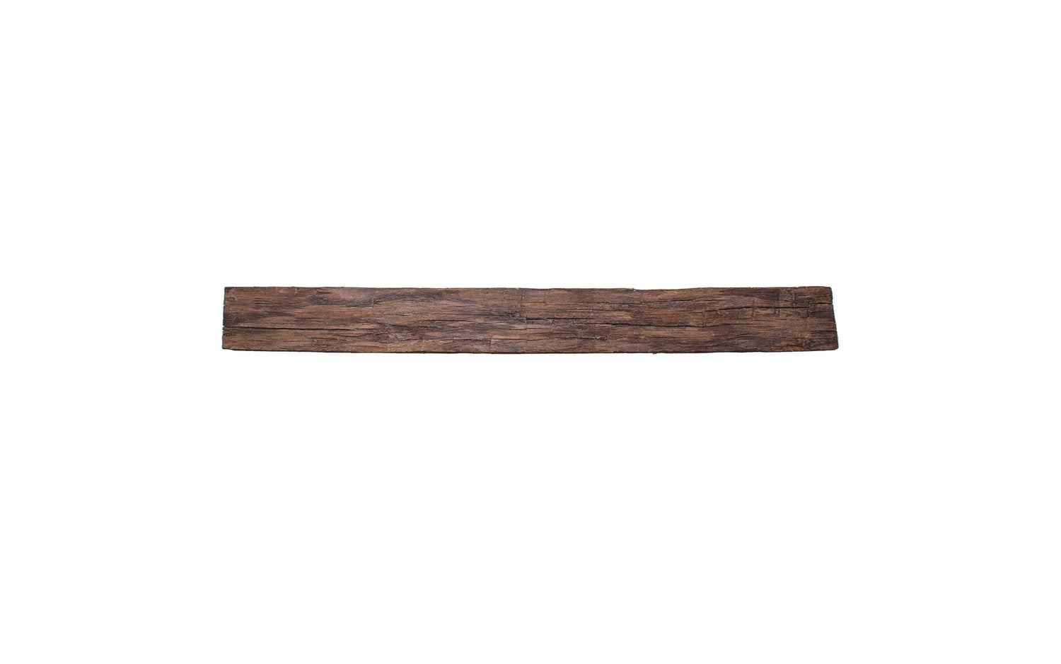 Lexington Hearth Tobacco Barn 72" Handcrafted Non-Combustible Maduro Mantel Shelf Kit
