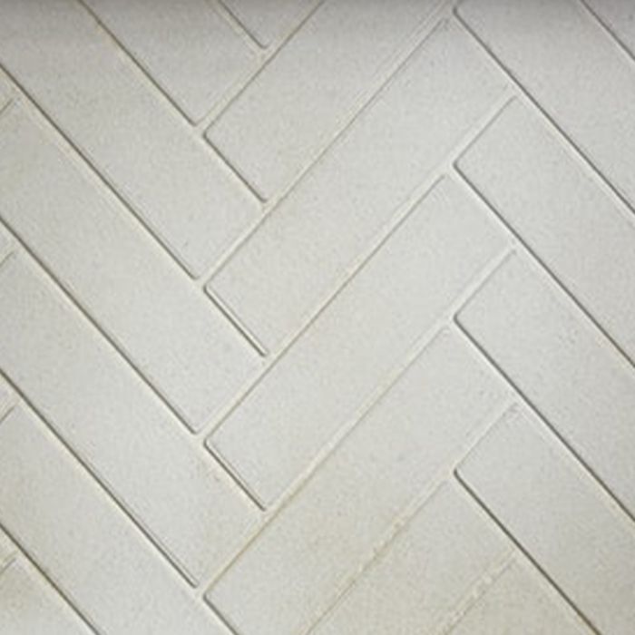 Majestic - Herringbone Brick Refractory Extensions for Ashland Radiant Wood Burning Fireplace
