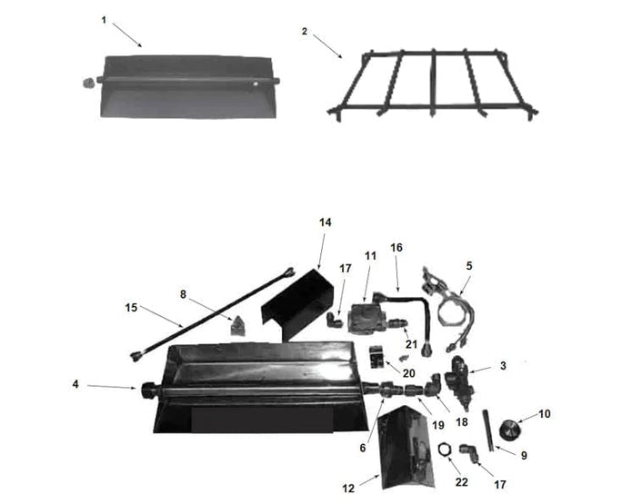 Majestic - Safety Pilot Hearth Kit for Outdoor Fireplace - Propane