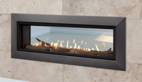 Majestic Echelon II See-Through Contemporary 36 Inch Direct Vent Gas Fireplace