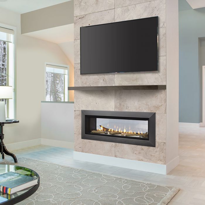 Majestic Echelon II See-Through Contemporary 36 Inch Direct Vent Gas Fireplace