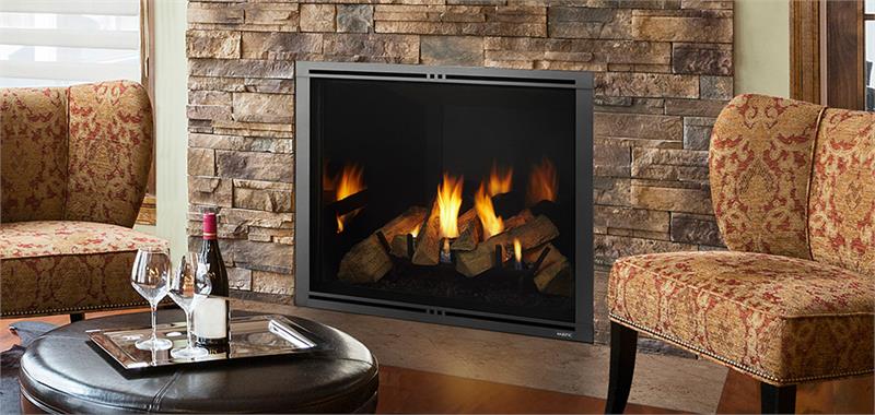 Majestic Marquis II High-efficiency Traditional 42 Inch Direct Vent Gas Fireplace
