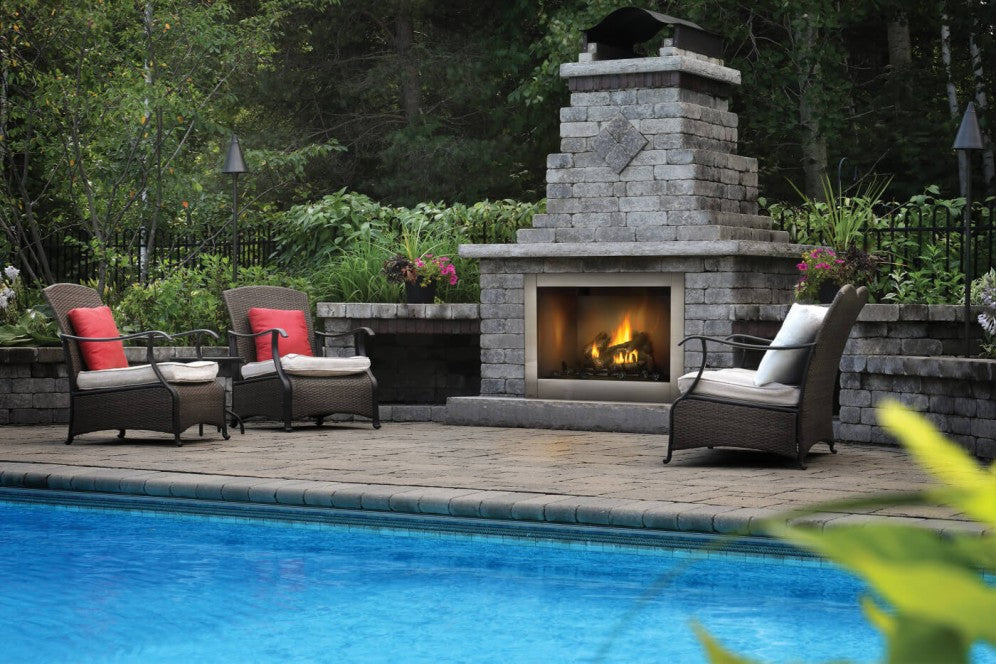 Napoleon - Riverside 42 Clean Face Outdoor Gas Fireplace