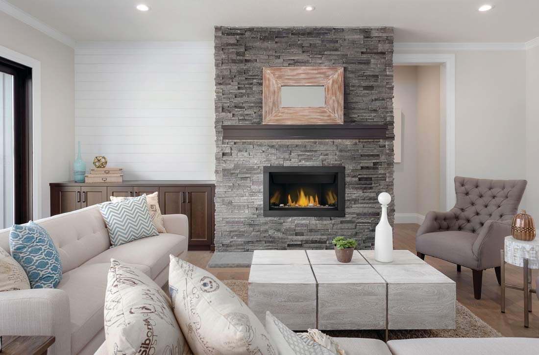 Napoleon Ascent 36 Inch Propane Direct Vent Linear Gas Fireplace