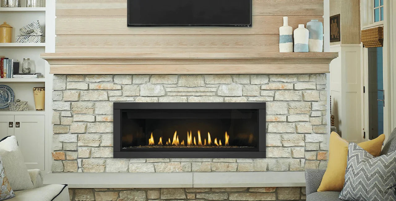 Napoleon Ascent Electronic Ignition 42 Inch Linear Direct Vent Gas Fireplace