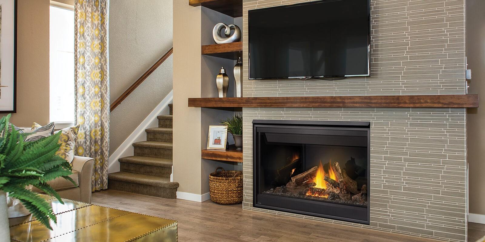 Napoleon Direct Vent 30 Inch Ascent B30 Zero Clearance Gas Fireplace