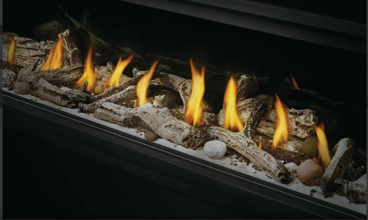 Napoleon Luxuria Modern 38 Inch Single Sided Direct Vent Linear Gas Fireplace
