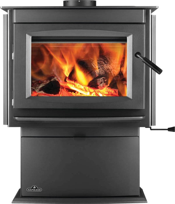 Napoleon 29" S25 Contemporary Vented Free Standing Wood Burning Stove
