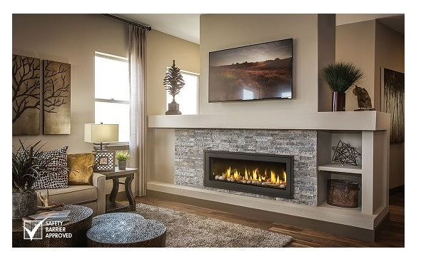 Napoleon Vector Linear 50 Inch Indoor Modern Direct Vent Fireplace