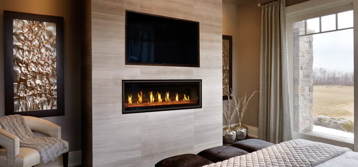 Napoleon Vector 62 Inch High Efficiency Direct Vent Linear Gas Fireplace