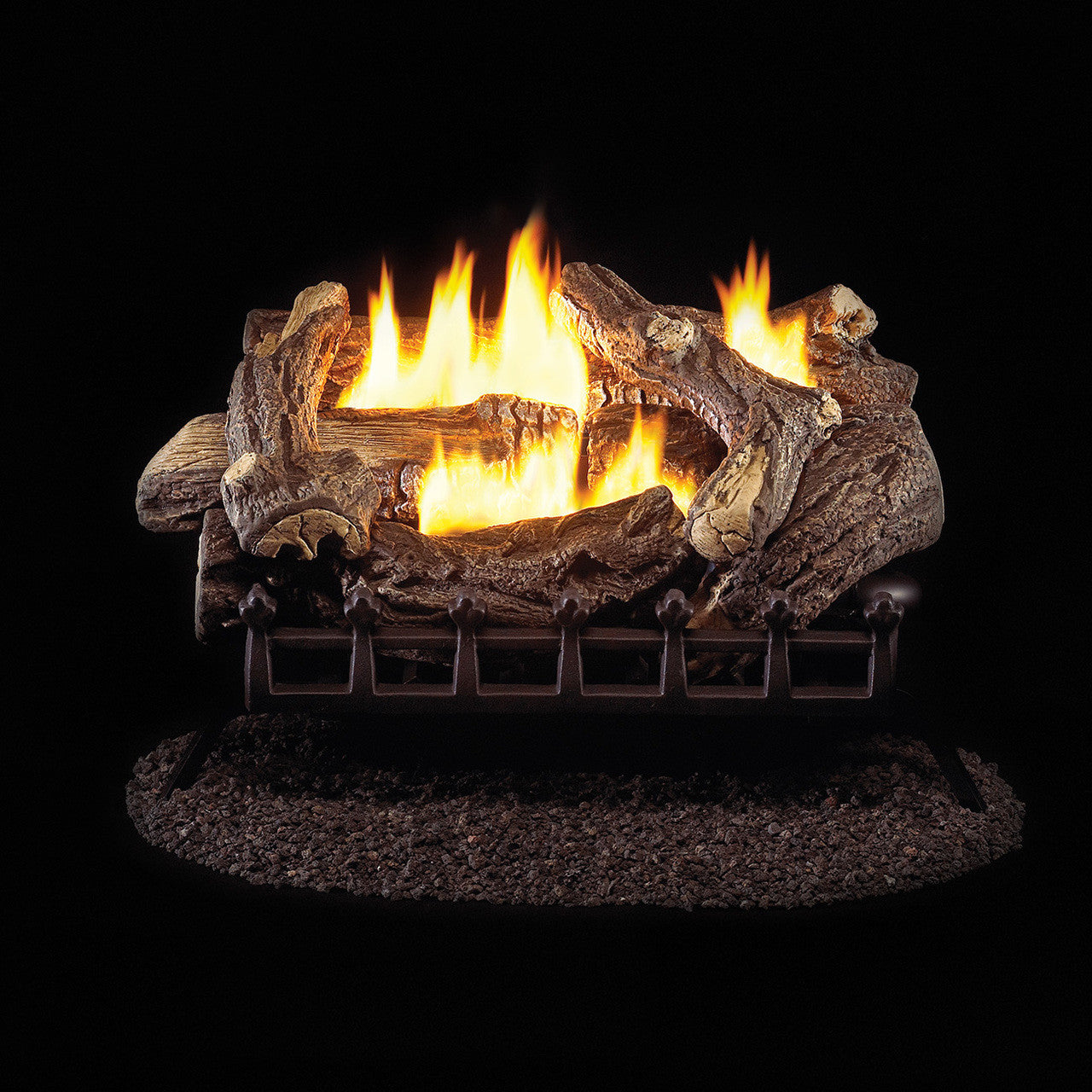 Monessen - Mezmer Split 30" Log Set for Lumonessen Vent-Free Burner | MZMRSP-30