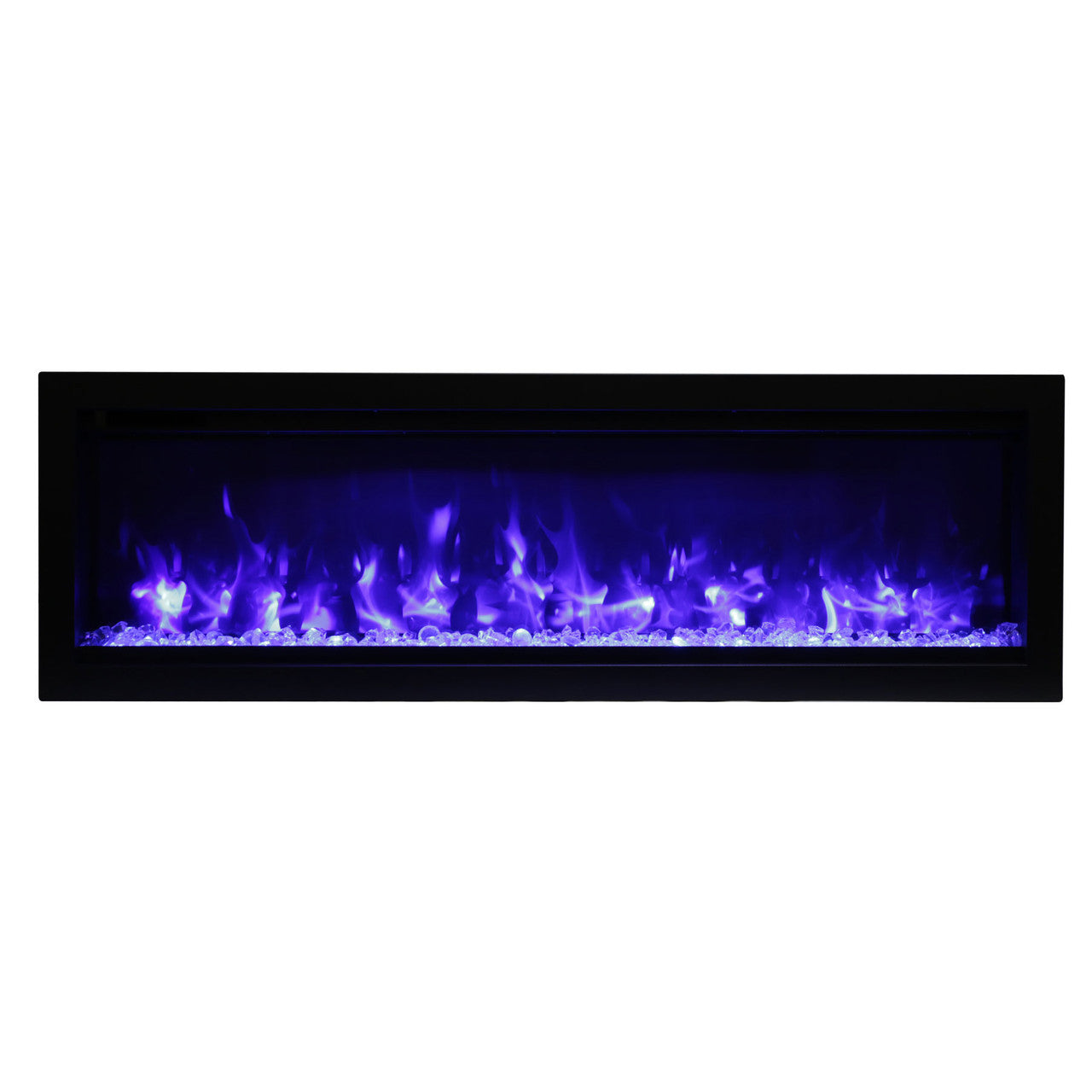 Amantii 100 Inch Symmetry 3.0 Built-in Modern Linear Outdoor Electric Fireplace