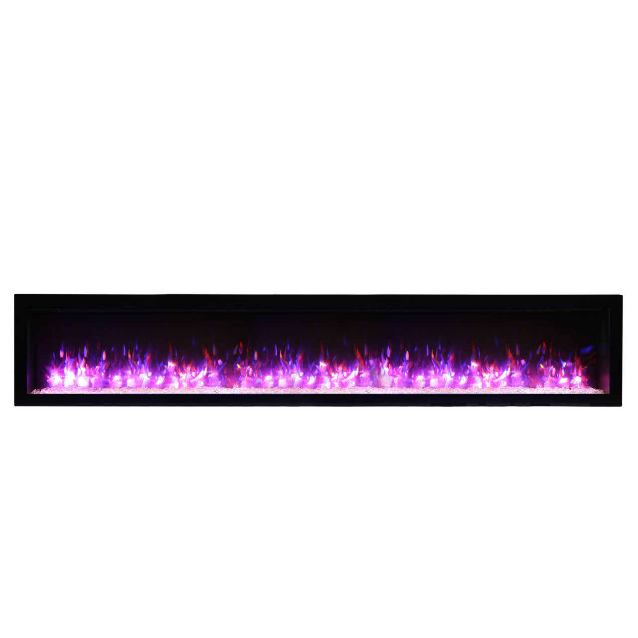 Amantii 100 Inch Symmetry 3.0 Built-in Modern Linear Outdoor Electric Fireplace