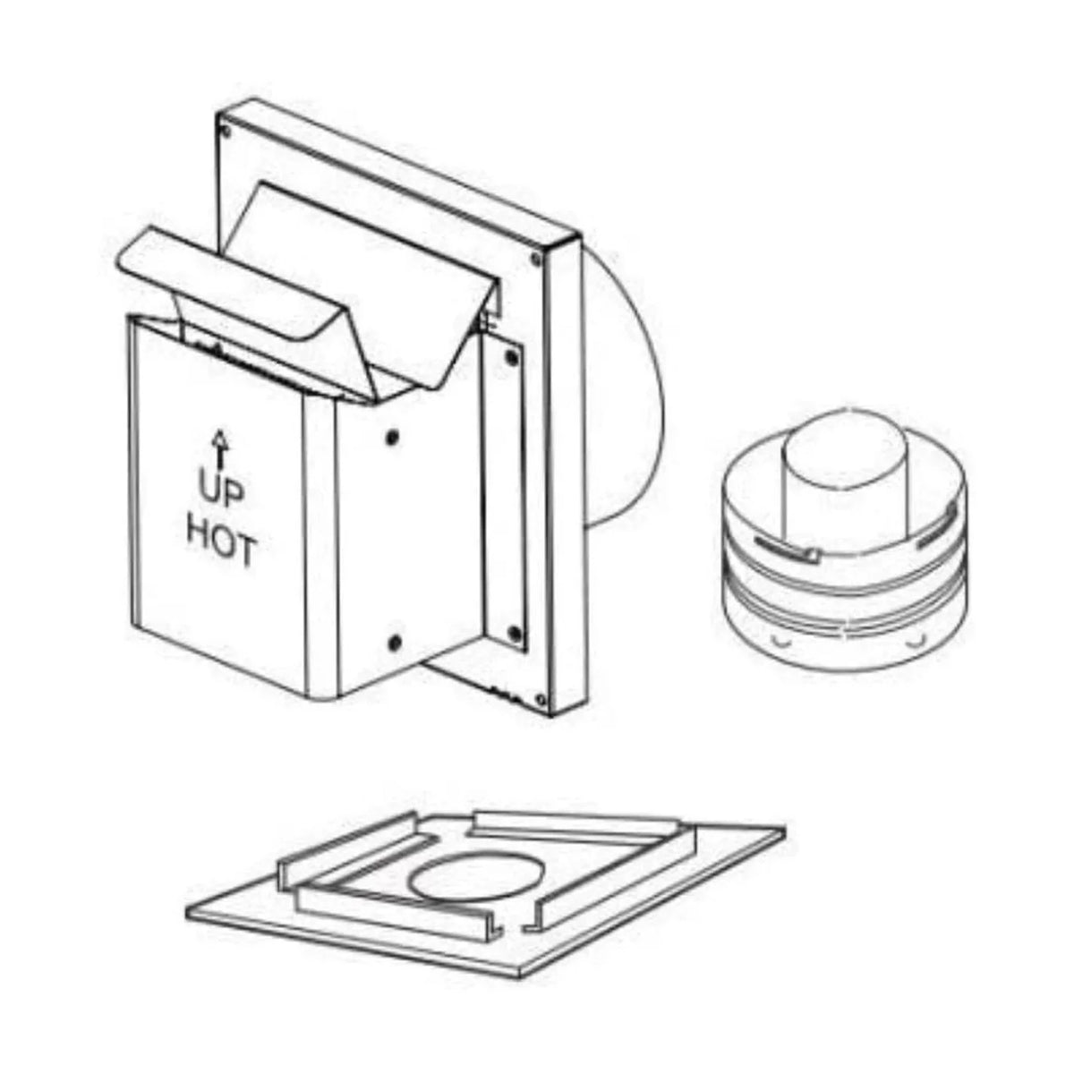 Superior 20" Compact Termination Kit SV4.5 with shield