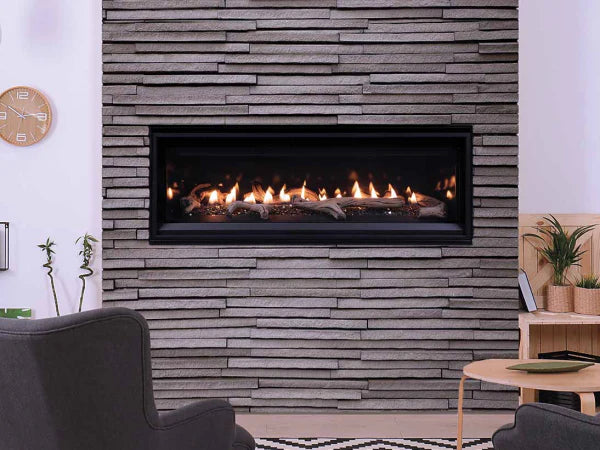 Superior DRL2055 55-inch Linear Direct Vent Contemporary Gas Fireplace