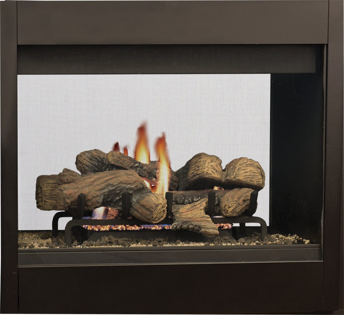 Superior DRT35ST 35" Traditional Multi View See-Through Direct Vent Gas Fireplace