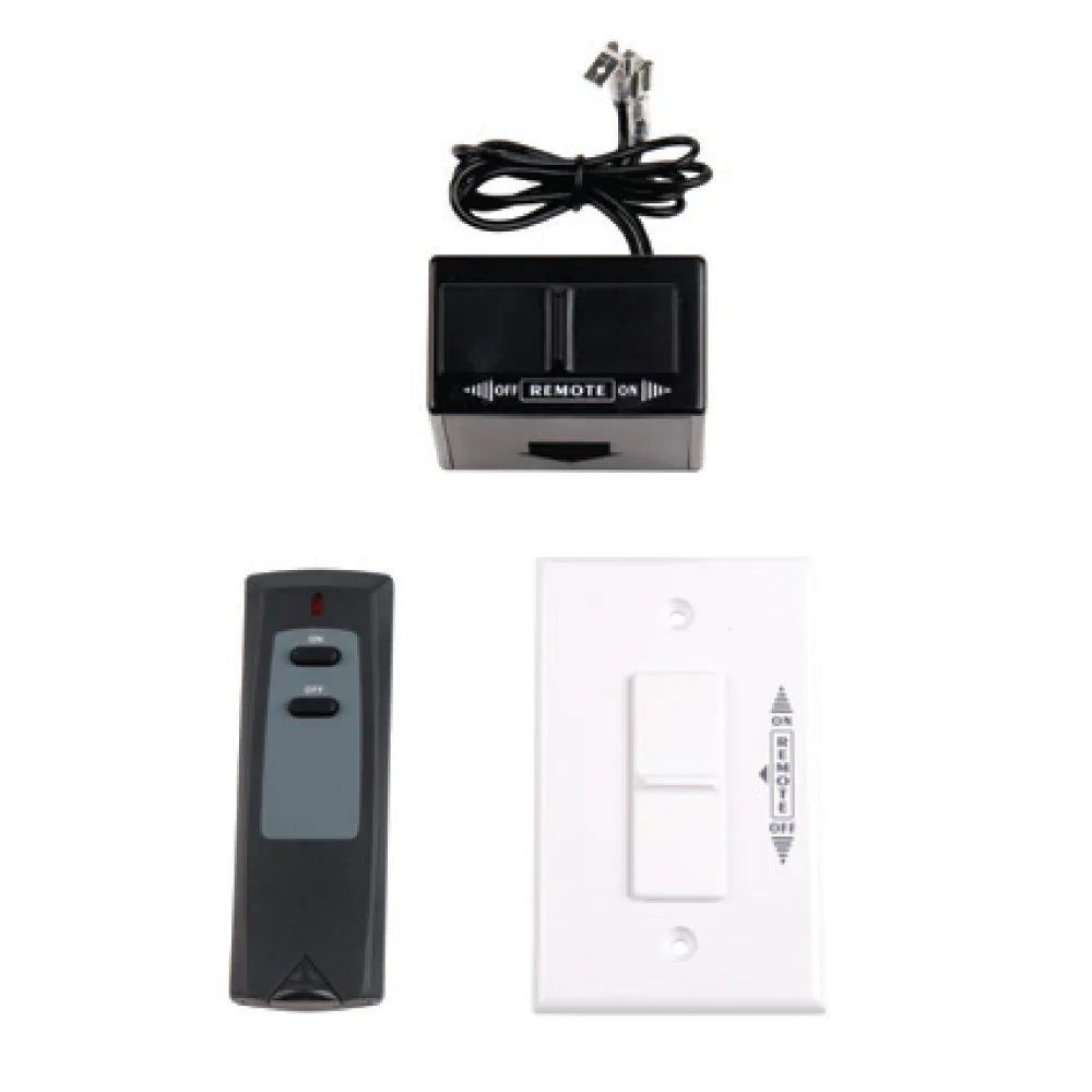 Superior RCKIT4001 On/Off Remote Control and Receiver with White Wall Plate