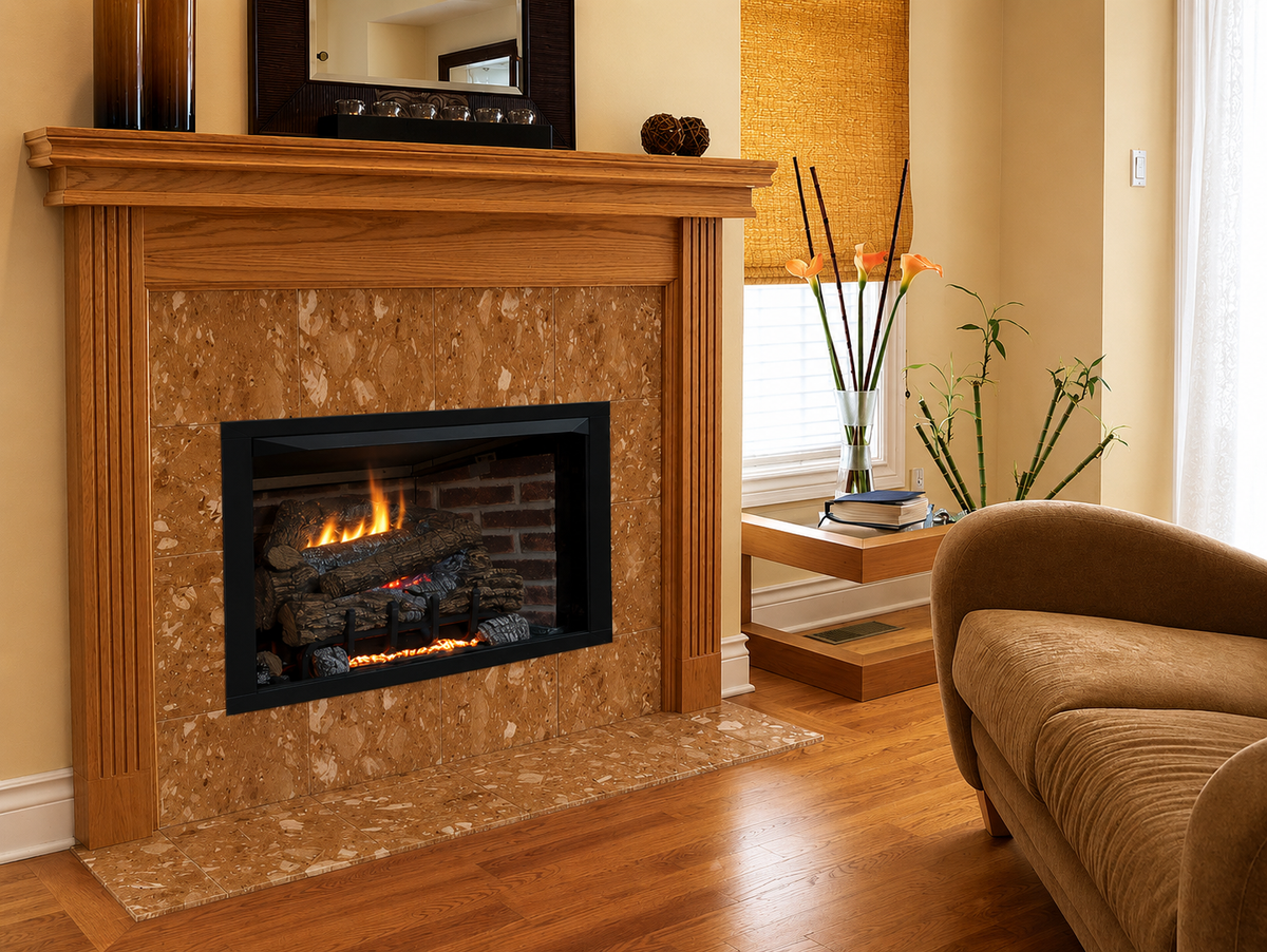 Superior VRT4032 32" Traditional Vent Free Gas Fireplace with Blower