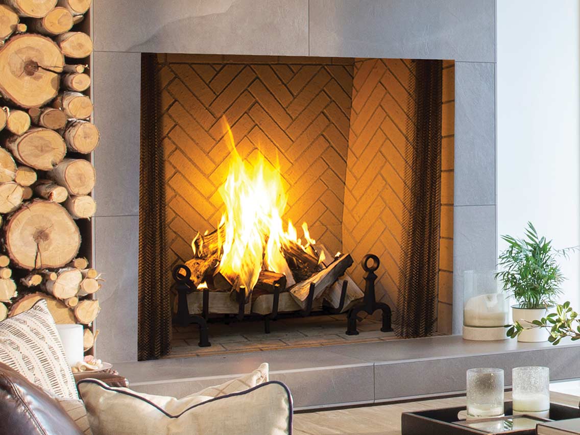 Superior Wrt8048 Traditional 48" Outdoor Wood burning Fireplace