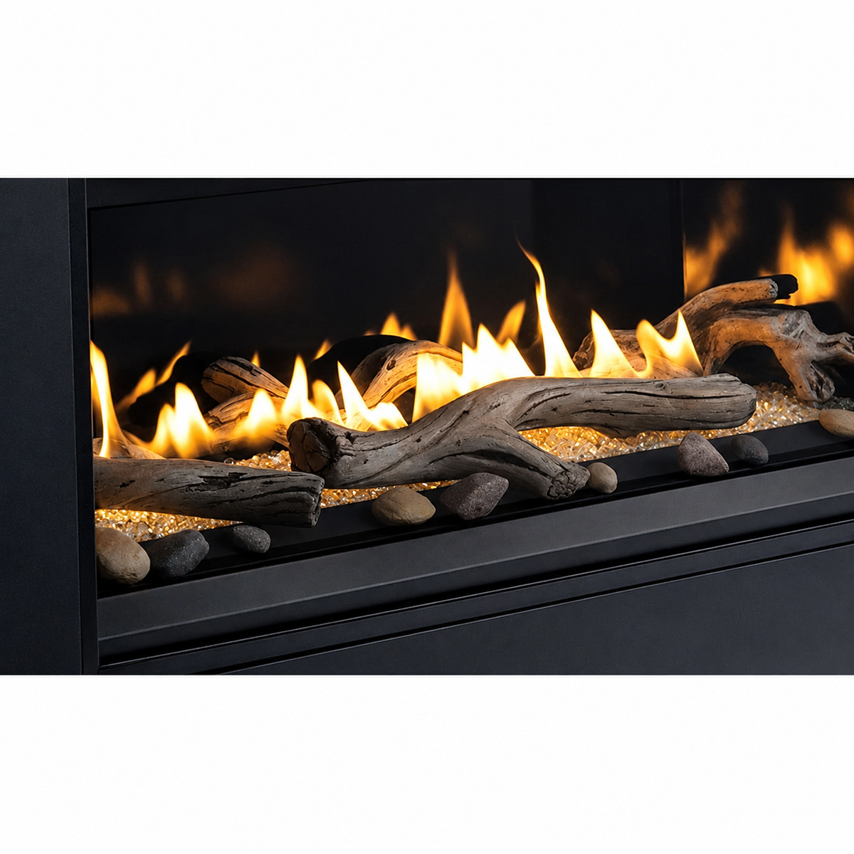 Superior DRL3545 45" Contemporary Linear Direct Vent Gas Fireplace