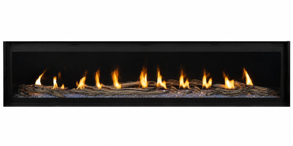 Superior DRL6072 72" Contemporary Linear Direct Vent Gas Fireplace