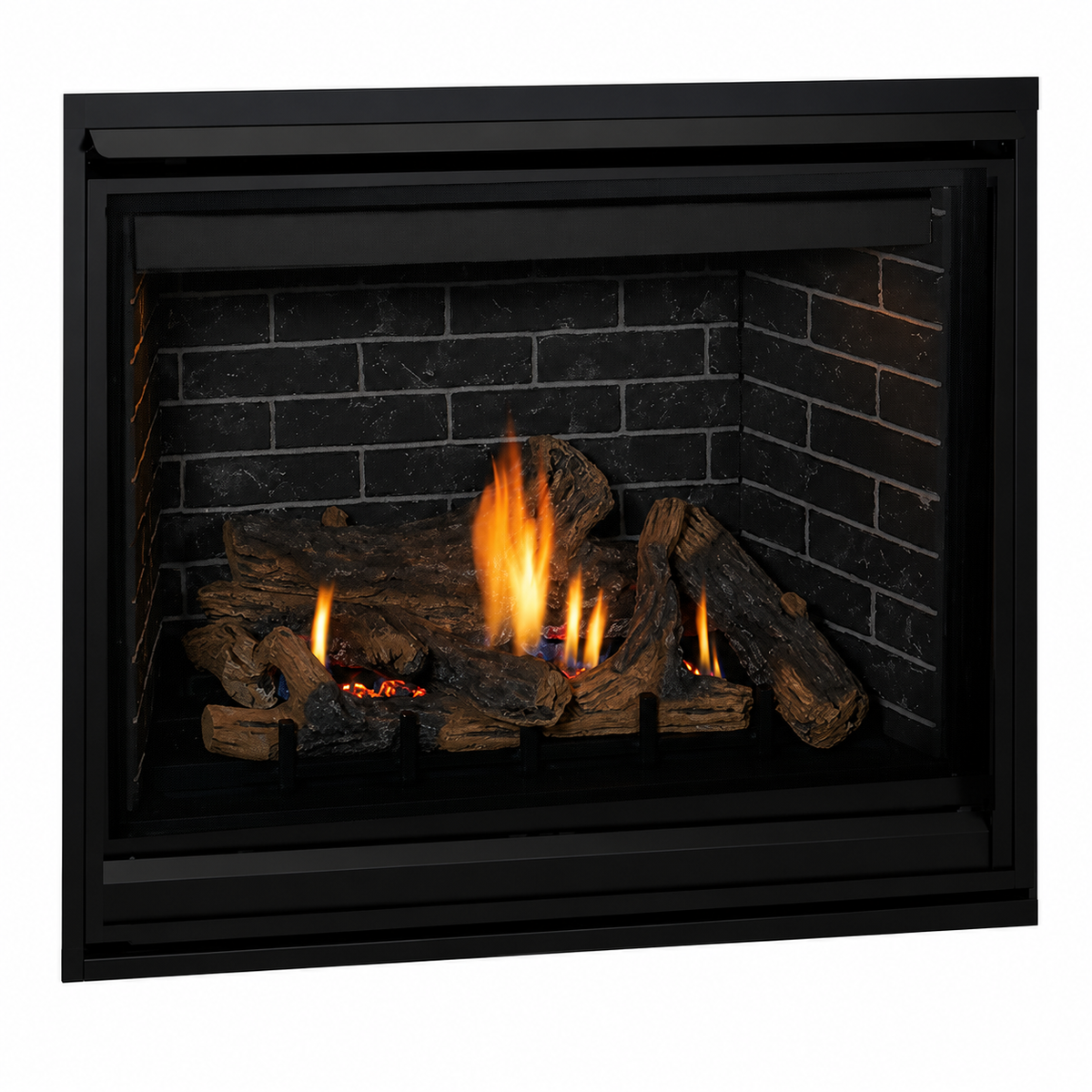 Superior DRT3535 35" Traditional Top/Rear Direct Vent Gas Fireplace With Electronic Ignition