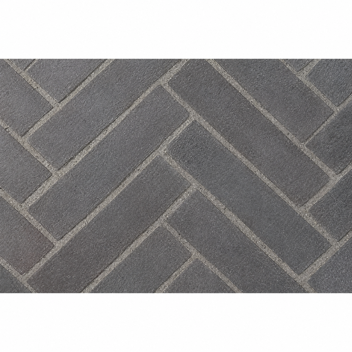 Superior MOSAIC50SGSH Mosaic Masonry 50" Slate Grey Split Herringbone Brick Liners