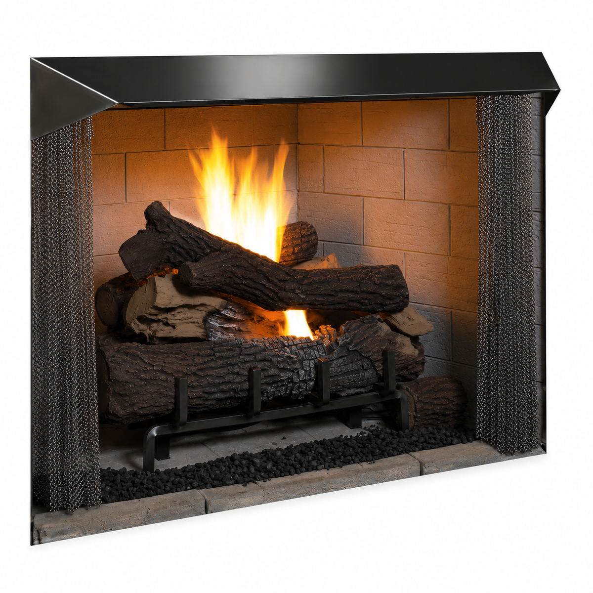 Superior VRE4536 36" Traditional Outdoor Vent-Free Firebox With Refractory Panels