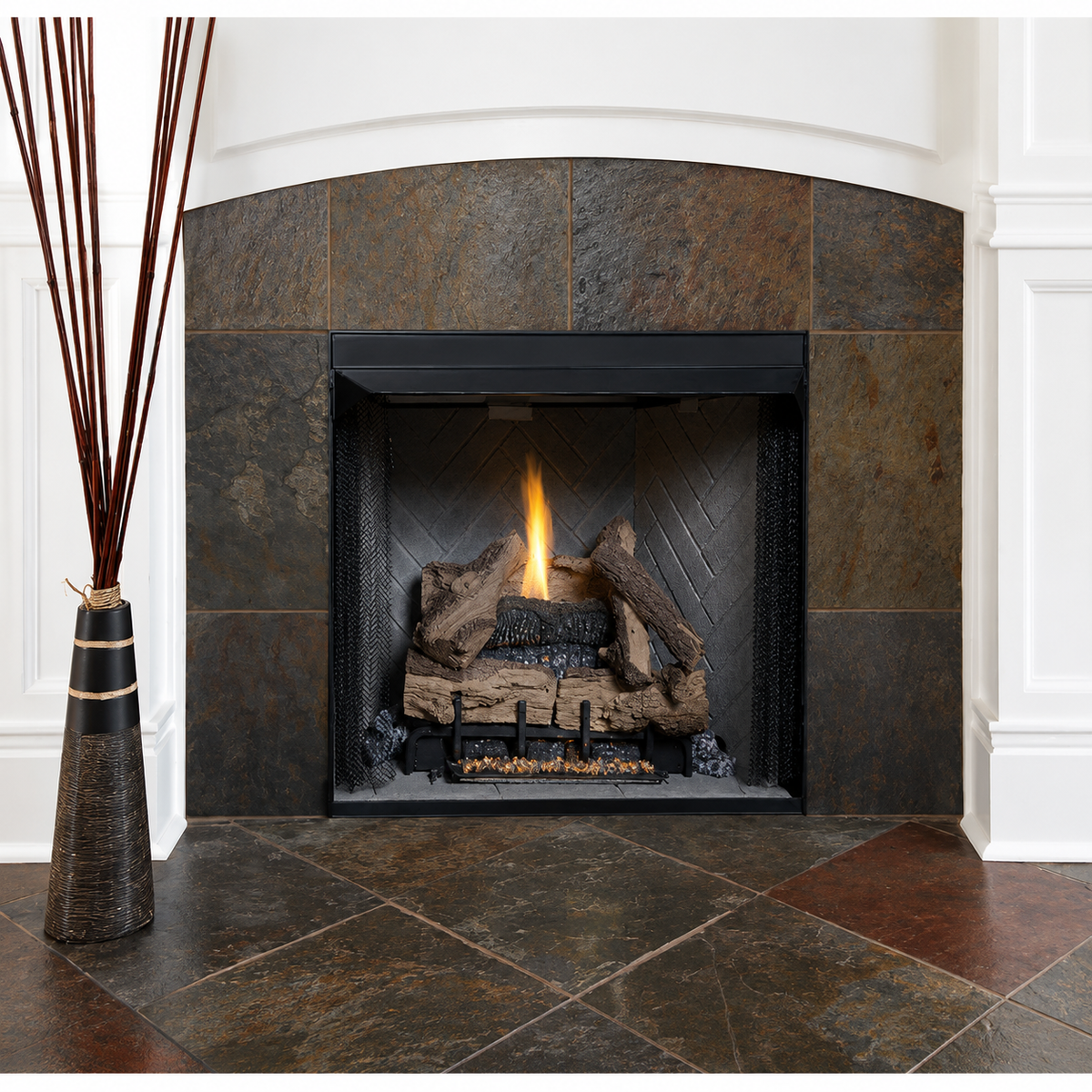 Superior VRT3232 32" Traditional Vent Free Firebox with With Refractory Panels
