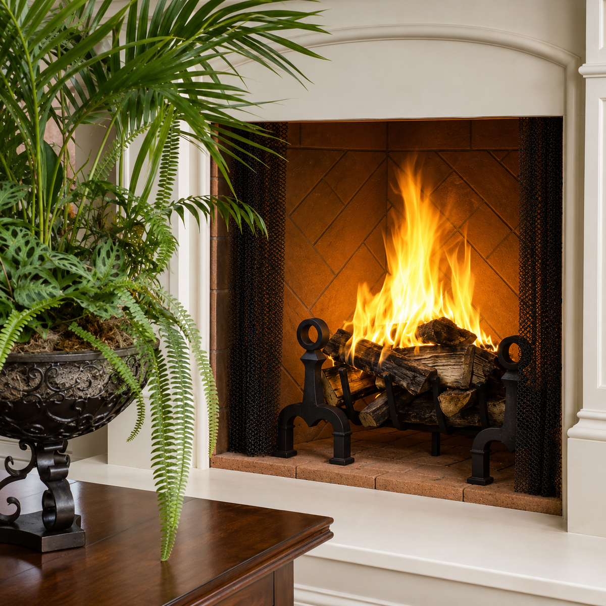 Superior WRT6036 36" Traditional Front Open Wood Burning Masonry Fireplace